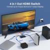 4-in-1 4K Seamless Multi-Screen TV Splitter view 3
