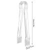 Small Serving Tongs, Transparent Non-Slip Tool view 2