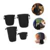 Lurrose 4-Piece Neoprene Camera Lens Protection Pouches, Black Protective Bags view 3