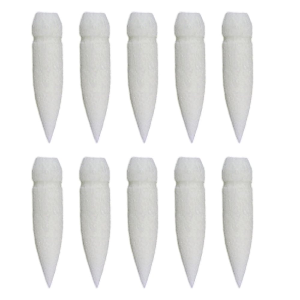Interchangeable Brush Tips for Liquid Acrylic Markers, Soft Nylon Bristles, 10 Pack