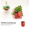 Abaodam 3-Gallon Hanging Strawberry Grow Bag with Multiple Pockets view 4