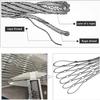 SXEVZOO 304 Stainless Steel Cable Mesh Safety Net, 2.5 x 15 m view 3