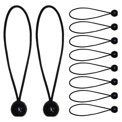 Elastic Cords with Balls - 10 Pack