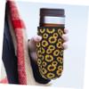 OUNONA Insulated Neoprene Bottle Sleeve with Handle view 4