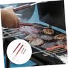 3-Piece Stainless Steel BBQ Utensil Set with Wooden Handles view 3