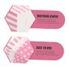 TOPPERFUN 36 Pink Paper Popcorn Boxes for Snacks and Candy view 3