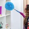 Telescoping Dusting Wand - Adjustable Duster with Flexible Head view 2