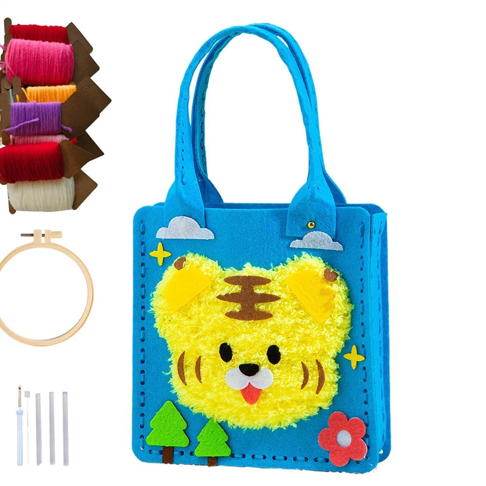 Felt Craft Kit with Fun Animal Designs