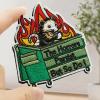 Backpack Patch, The Horrors Remain But So Do I | Funny Animal Designs for Bags & Clothing Gift Ideas for Men, Women, and Friends view 2