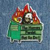 Backpack Patch, The Horrors Remain But So Do I | Funny Animal Designs for Bags & Clothing Gift Ideas for Men, Women, and Friends view 3