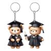 Graduation Keychain, 2D Flat Design, 2-Pack view 1