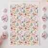 Ceramic Transfer Paper for Clay - Colorful Floral Decals view 2