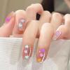 Nail Glitter Flakes, 6 Colors Holographic Heart Glitter Flakes view 2