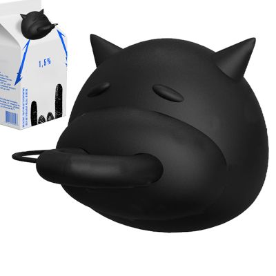 Soda Bottle Caps, 3D Milk Carton Cow Shape