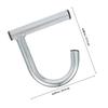 Sosoport Steel Training Band Handles, 2-Piece Set for Cable Pulley Strength Training view 2