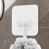 No Damage Wall Hooks, Strong Adhesive, Transparent | 8 Pack view 2
