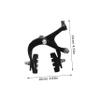 UPKOCH Bicycle Brake Calipers, Small Aluminum Alloy, Black view 2