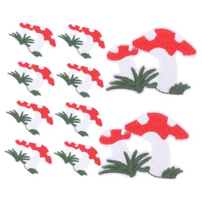 Housoutil Mushroom Patches for Clothing Repair