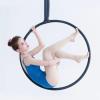 Aerial Rigging Iron Hoop Set for Kids and Adults, 85 cm Black view 1