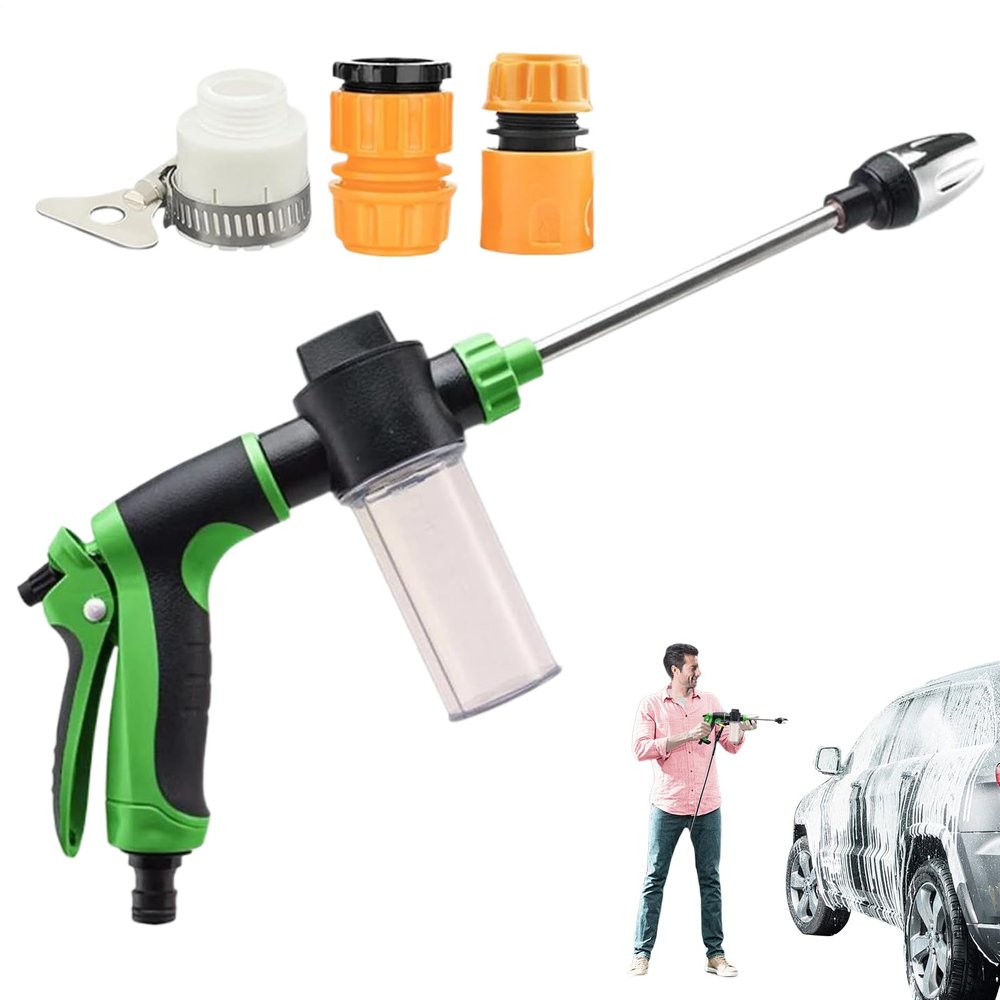 XIAOXIAOYU Portable Pressure Washer with Rotating Nozzle