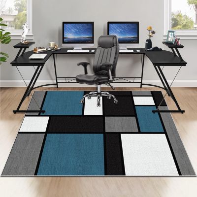 Xiaputcr Non-Slip Office Chair Floor Mat, 70 x 100 cm