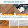 Xiaputcr Non-Slip Office Chair Floor Mat, 70 x 100 cm view 4