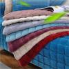 AOPEZIA Washable Flannel Sofa Cover, Beige, 45 x 45 cm Pillowcase view 2