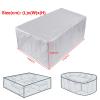 UKIXOM 300x120x90 cm Outdoor Furniture Cover, Waterproof Winter Cover, 420D Oxford Fabric view 3
