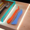 Stained Glass Foiler Tool - Handheld Foiling Device for Glass Art view 2