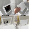 Small Self-Adhesive Access Panel for Drywall, Gold, 200 x 250 mm view 2