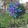 Metal Butterfly Wind Spinner with Chimes, 53.15 x 15.75 in view 3