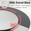 Rotating Wooden Serving Board, Lazy Susan, White, 60 cm (24 in) view 3