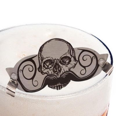 Mustache Guard for Drinking - Stainless Steel