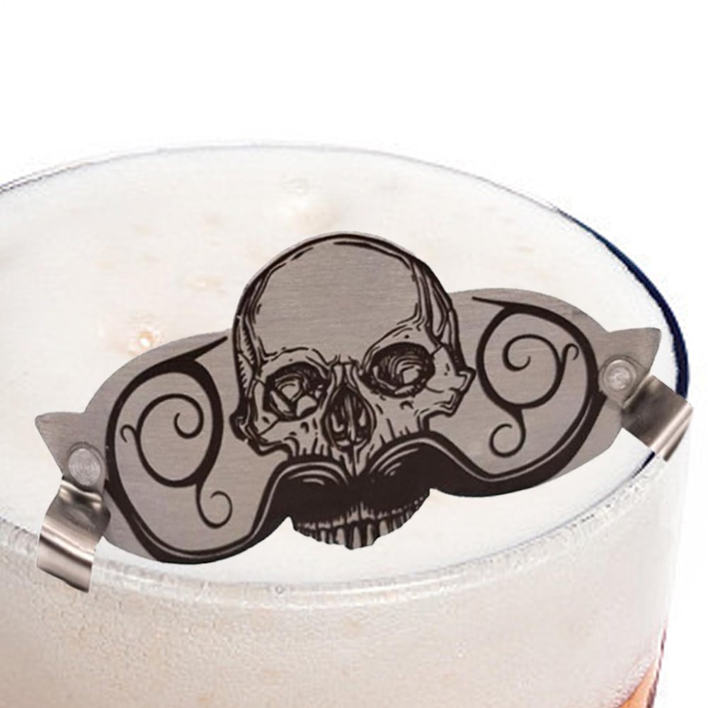 Mustache Guard for Drinking - Stainless Steel