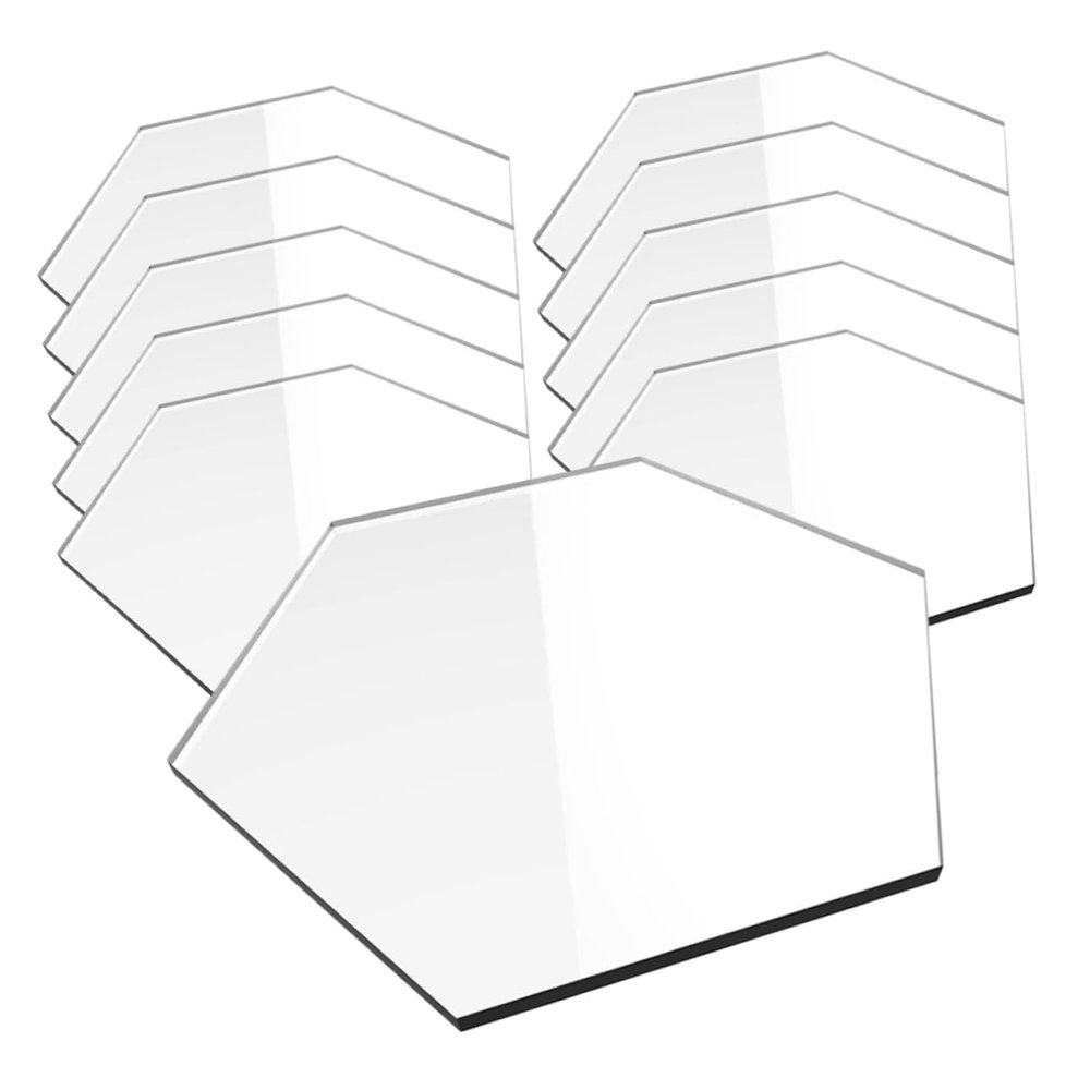 ULTECHNOVO 20-Piece Hexagon Table Number Cards