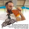 Mustache Guard for Drinking - Stainless Steel view 2