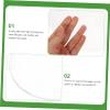 CHILDWEET 3-Pack Transparent Round Acrylic Discs, High Transparency for Crafts, Decorations, and Picture Frames view 4