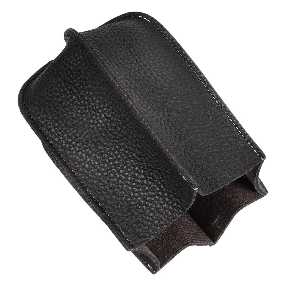 Black PU Leather Propane Gas Cylinder Cover for 450 g Gas Bottle
