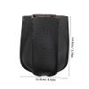Black PU Leather Propane Gas Cylinder Cover for 450 g Gas Bottle view 2