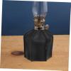 Black PU Leather Propane Gas Cylinder Cover for 450 g Gas Bottle view 4