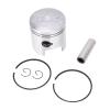 71 mm Outboard Piston Set 12110-96353-050, Metal Alloy Replacement for 2-Stroke DT20/DT25/DT30, 1986 and Later view 2