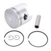 71 mm Outboard Piston Set 12110-96353-050, Metal Alloy Replacement for 2-Stroke DT20/DT25/DT30, 1986 and Later view 3