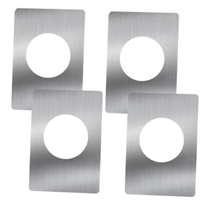 Stainless Steel Door Knob Repair Plate for Reinforcing Damaged Doors