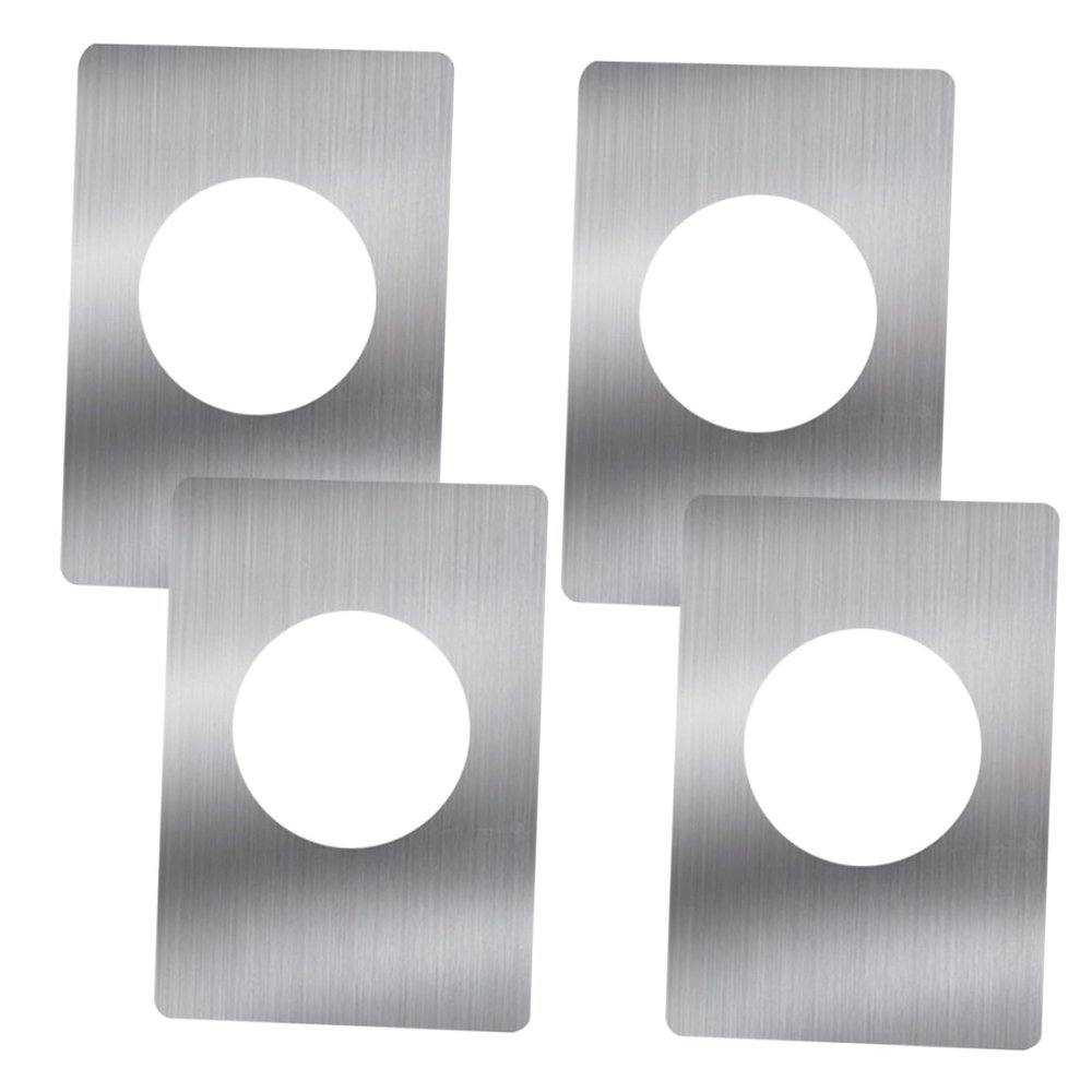 Stainless Steel Door Knob Repair Plate for Reinforcing Damaged Doors