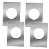 Stainless Steel Door Knob Repair Plate for Reinforcing Damaged Doors view 1