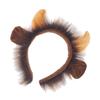 OATIPHO Horn Headpiece Headband with Bull Ear Design for Parties and Halloween view 1