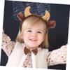 OATIPHO Horn Headpiece Headband with Bull Ear Design for Parties and Halloween view 4