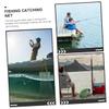 Toddmomy Foldable Fishing Net, Large-Capacity Portable Nylon Net with Drawstring for Ponds and Lakes view 2
