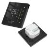 WiFi Smart Programmable Thermostat with Remote Control, Energy Saving, Compatible with Assistant, for Boilers and Heating Systems, Black view 4