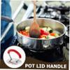 Zerodeko Stainless Steel and Plastic Pot Lid Handle view 3
